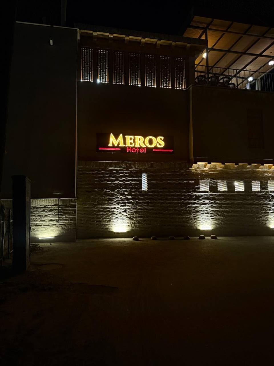 Meros Hotel Bukhara Eksteriør billede