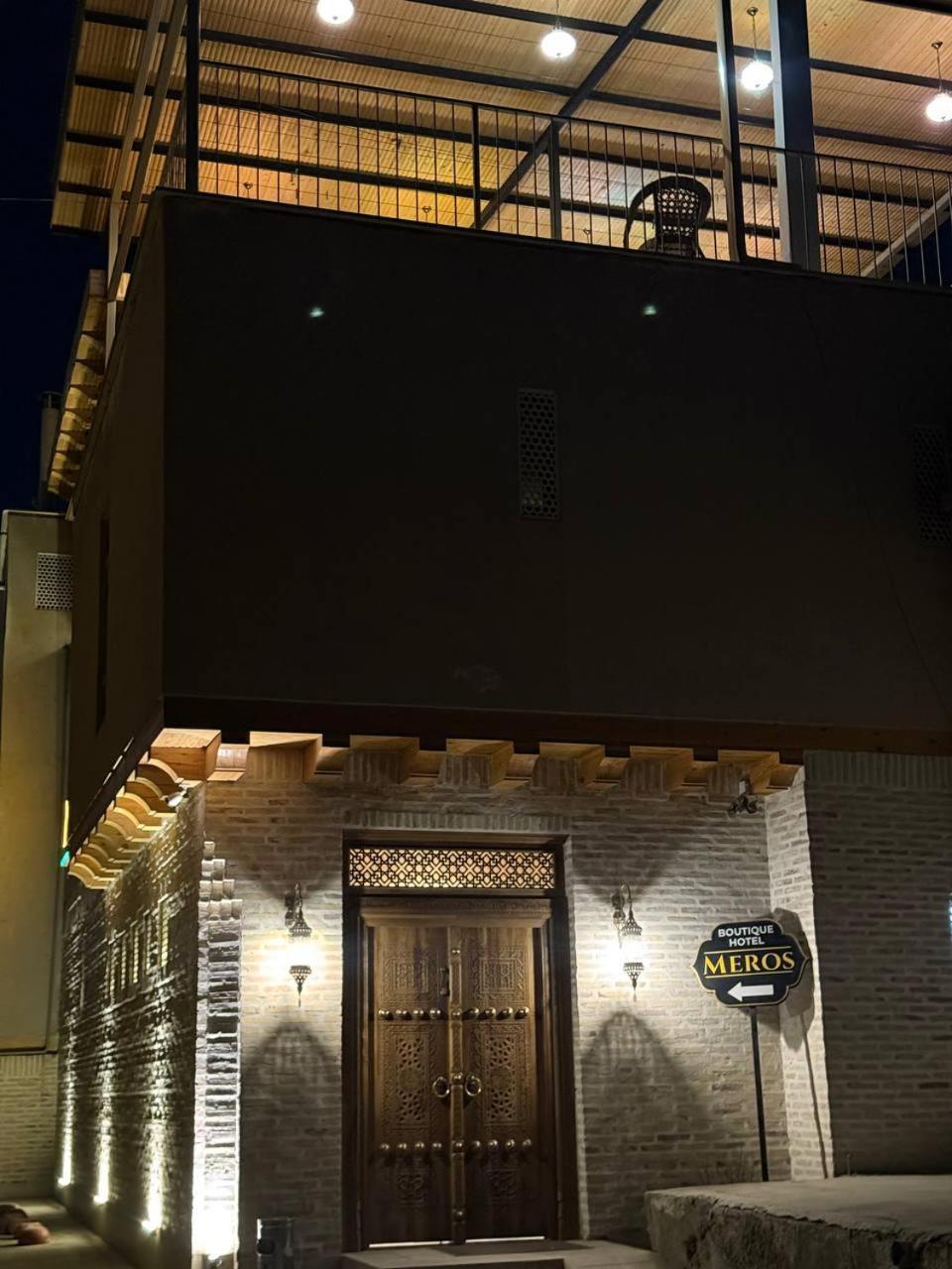Meros Hotel Bukhara Eksteriør billede
